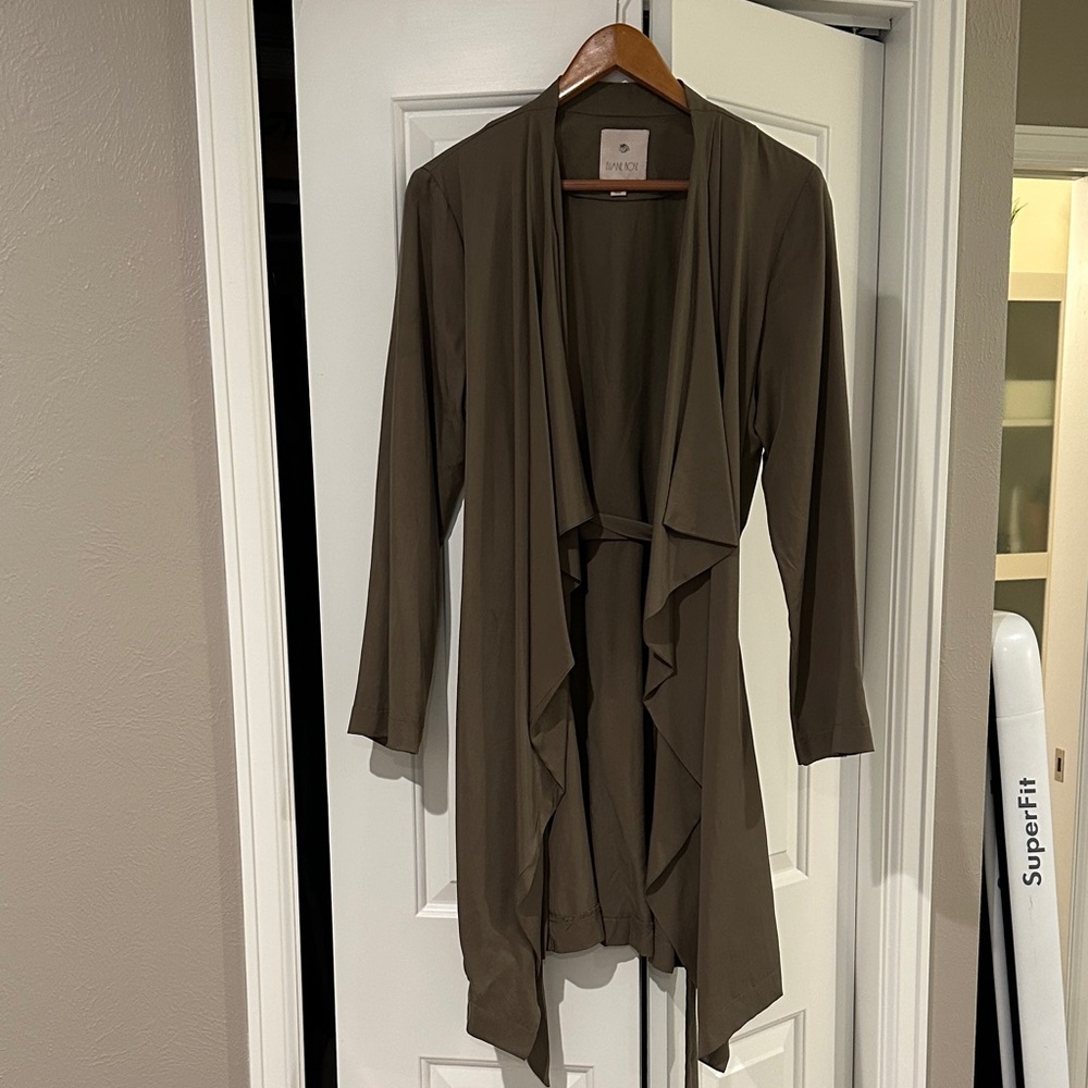 Olive Green Trench Coat